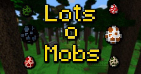 Lots o mobs 1.6.2, 1.6.4, 1.7.2, 1.7.10, 1.8–динозавры и животные в Minecraft