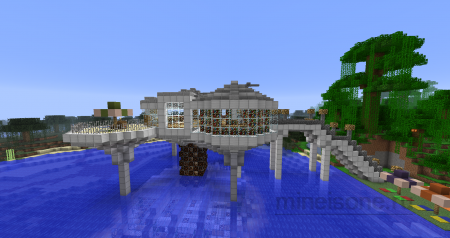 The Water Hotel – гостиница Minecraft