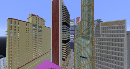 Vecter City – крупный город Minecraft