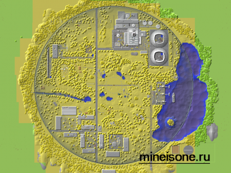 Карта Чернобыль для Minecraft