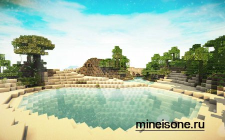 Как сделать озеро в Minecraft