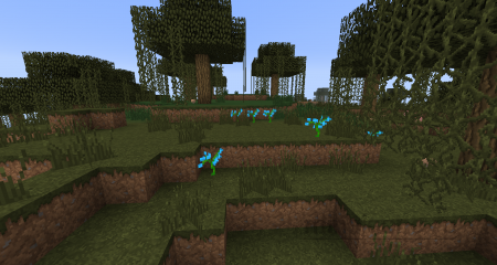 Как добыть синюю орхидею в minecraft