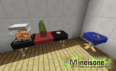 Столы в Minecraft