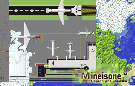 Аэропорт в игре Minecraft