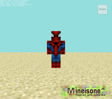 Скин Spider-Man Minecraft