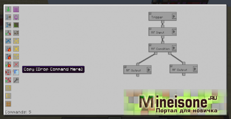 Мод Steve’s Addons для Minecraft - сортировочные секции