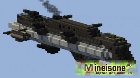 Возможная модель корабля из мода Archimedes Ships