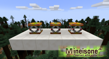 Мод Springboards для Minecraft - батуты из вселенной Марио
