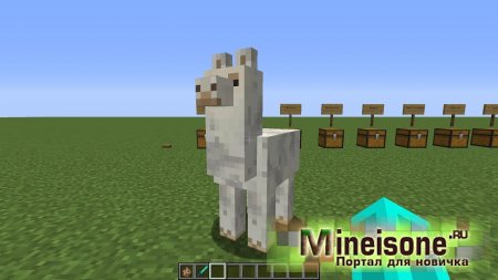 Как найти и приручить ламу в Minecraft?